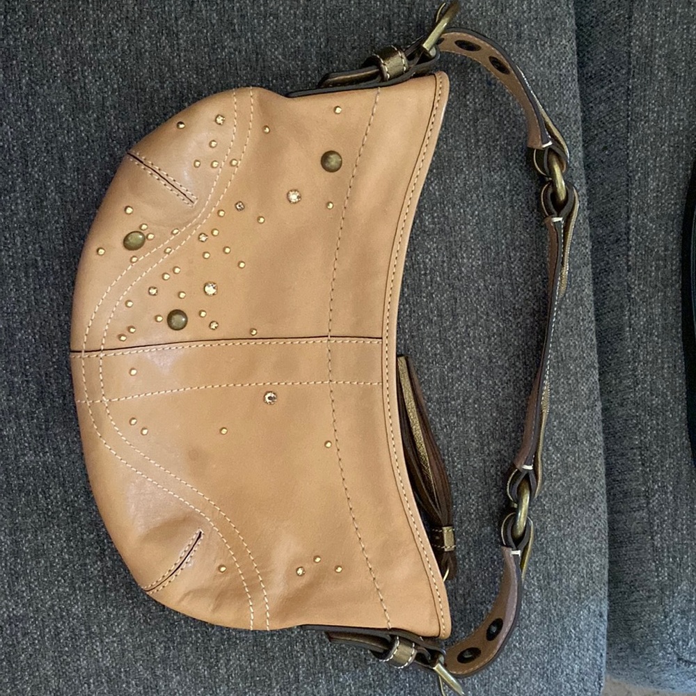 Authentic Coach Vachetta Leather Hobo Bag